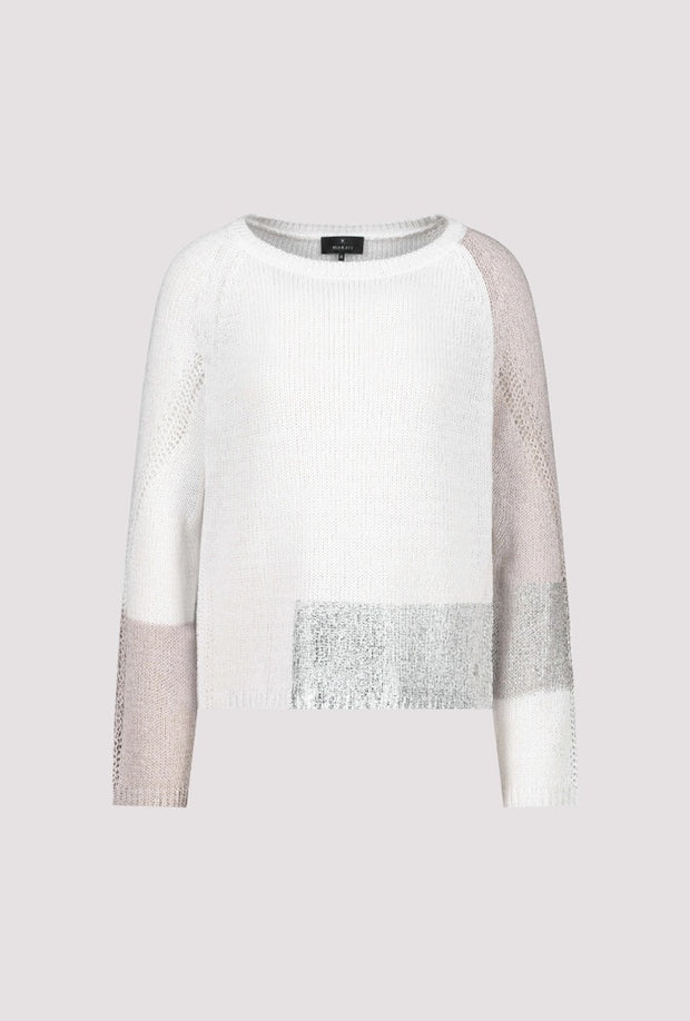 MONARI - Colour Block Knitted Jumper - 409302