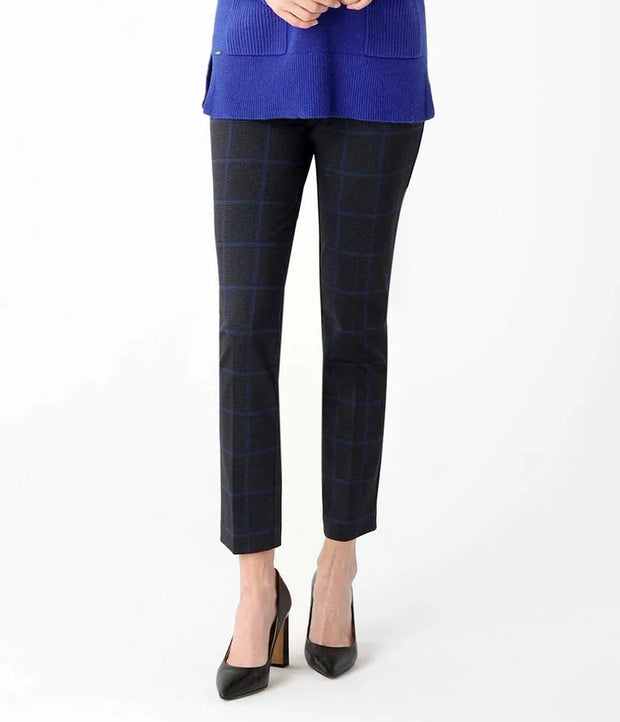LISETTE L - Wexford Check 28" Ankle Pant - 98401