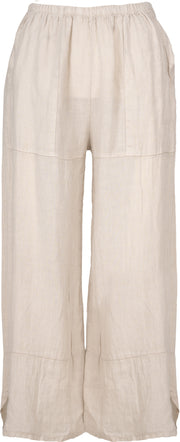 M MADE IN ITALY - Beige Crop Pant - 13/6262U