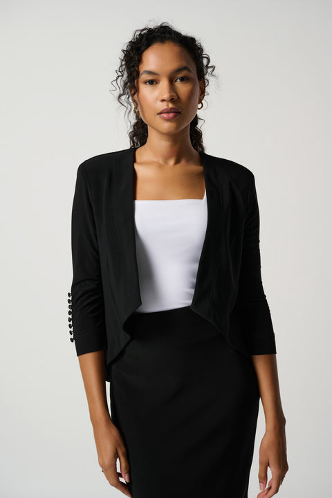 JOSEPH RIBKOFF - Black Tux Overpiece - 161140