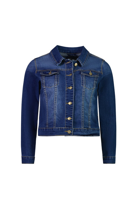 VASSALLI - Denim Jacket in Blue Wash - 2017A