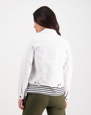 VASSALLI - Denim Jacket in White - 2017P