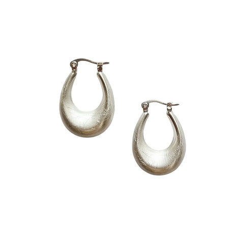 ZODA - Silver Hoop Earring - 225394S