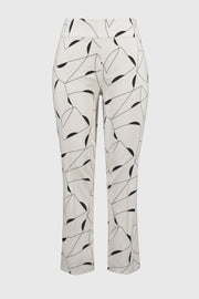 JOSEPH RIBKOFF - Millennium Geometric Print Straight Pants - 251219