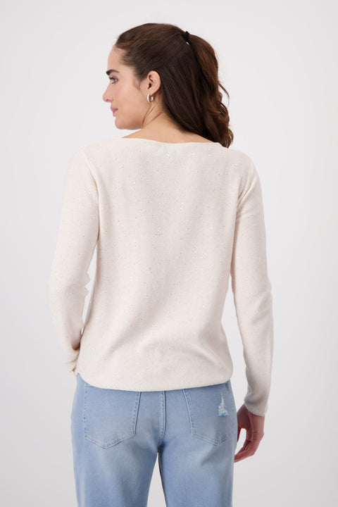 MONARI - Peanut Round Neck Pullover - 408423