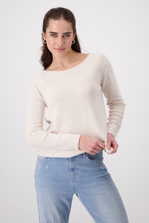 MONARI - Peanut Round Neck Pullover - 408423