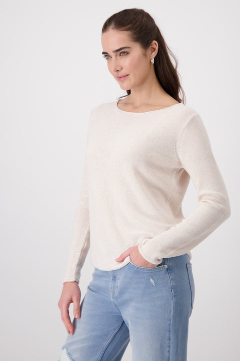 MONARI - Peanut Round Neck Pullover - 408423