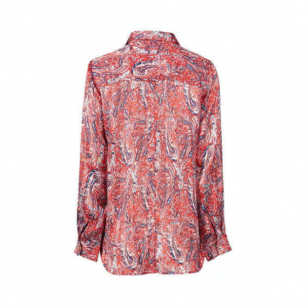 VASSALLI - Blaze Long Sleeve Shirt with Button Placket Back - 4308