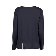VASSALLI - Ink Swing Top with Off Centre Split Detail - 4477