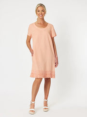 GORDON SMITH - Mandarine Ruffle Hem Dress - 46000