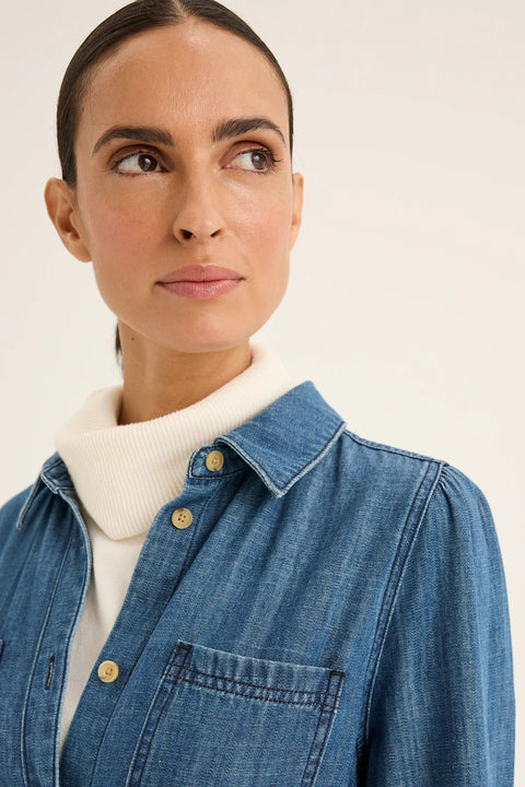 YARRA TRAIL - Chambray Citrine Dress - YTWN9611