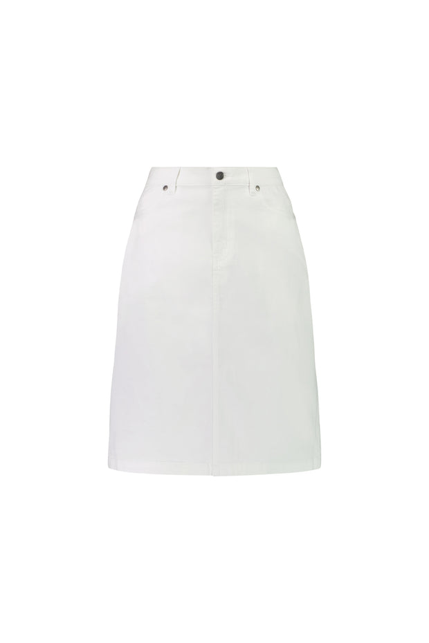 VASSALLI - White Lightweight Skirt - 5751LW