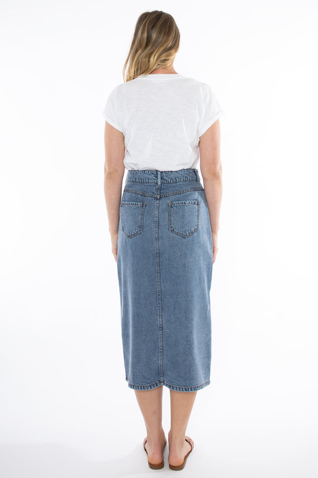 JUMP - Soft Denim Skirt - 576J6130A