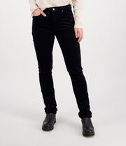 VASSALLI - Midnight Narrow Leg Full Length Cord Pant with Fly - 5910M