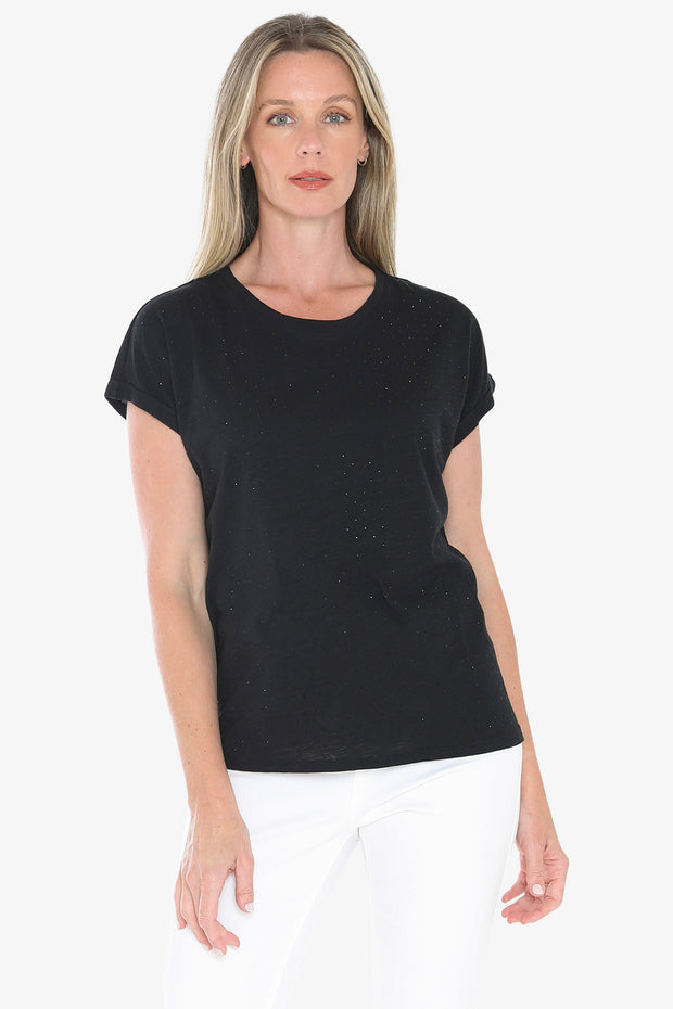 JUMP - Black Diamante Tee - 59612006A