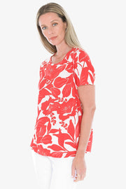 JUMP - Red Lily Mono Tee - 59612007A