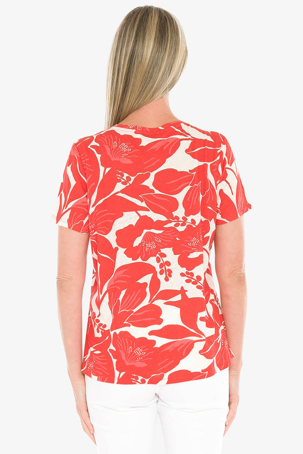 JUMP - Red Lily Mono Tee - 59612007A