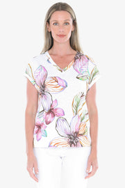JUMP - Multi Floraline Tee - 59612023A