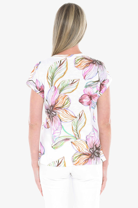 JUMP - Multi Floraline Tee - 59612023A