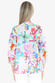 JUMP - Multi Hibiscus Haze Shirt - 596J3040A