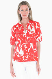 JUMP - Red Lily Mono Top - 596J3046A