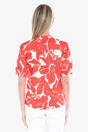 JUMP - Red Lily Mono Top - 596J3046A