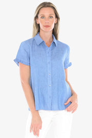 JUMP - Coastal Pigment Ruffle Shirt - 596J3087A