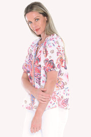JUMP - Multi Sweet Iris Top - 596J3157A