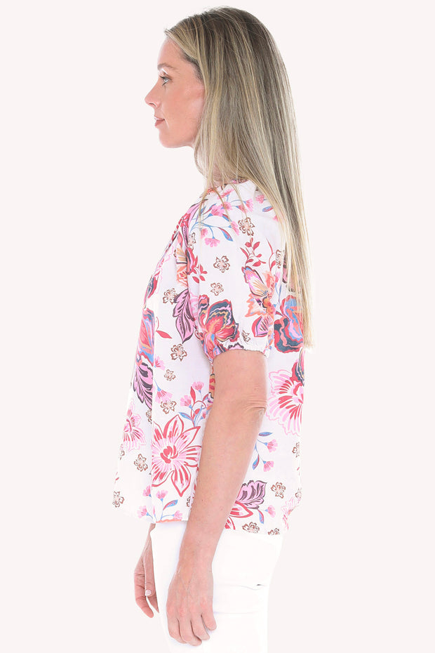 JUMP - Multi Sweet Iris Top - 596J3157A