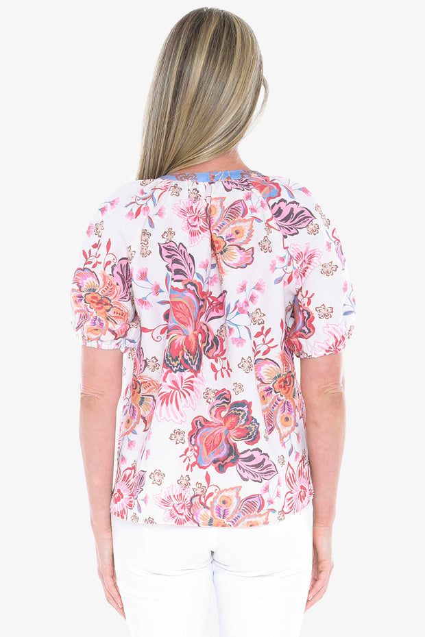 JUMP - Multi Sweet Iris Top - 596J3157A