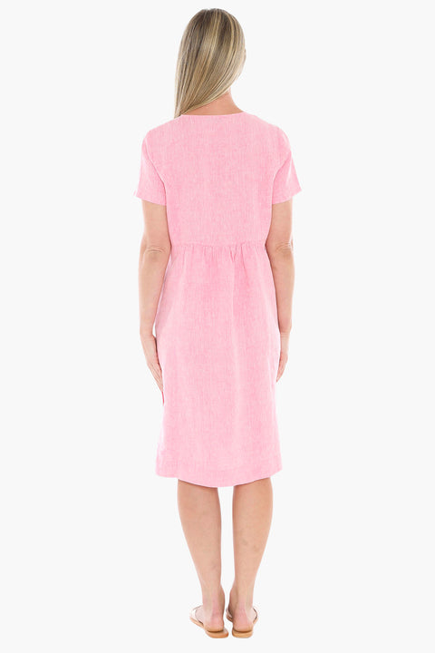 JUMP - Flamingo Side Button Dress - 596J5027A