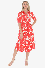 JUMP - Red Lily Mono Dress - 596J5047A