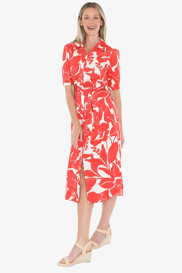 JUMP - Red Lily Mono Dress - 596J5047A