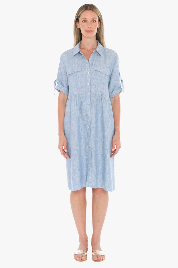 JUMP - Ocean D-Ring Sleeve Dress - 596J5098A