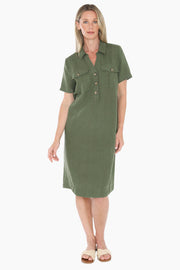 JUMP - Basil 2 Pocket Dress - 596J5132A