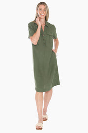JUMP - Basil 2 Pocket Dress - 596J5132A