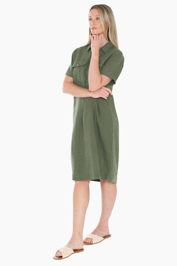 JUMP - Basil 2 Pocket Dress - 596J5132A