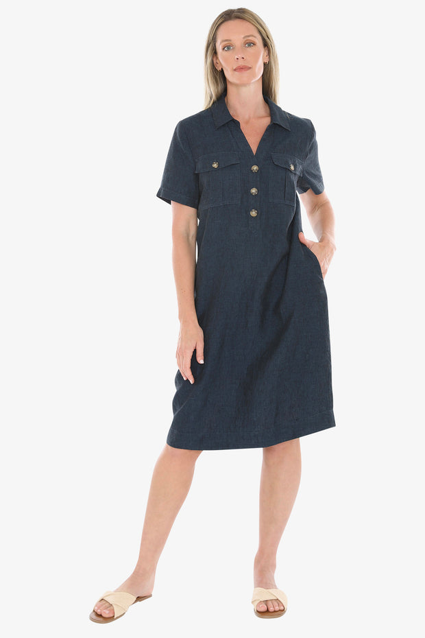 JUMP - Steel 2 Pocket Dress - 596J5132A