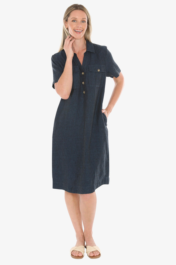 JUMP - Steel 2 Pocket Dress - 596J5132A