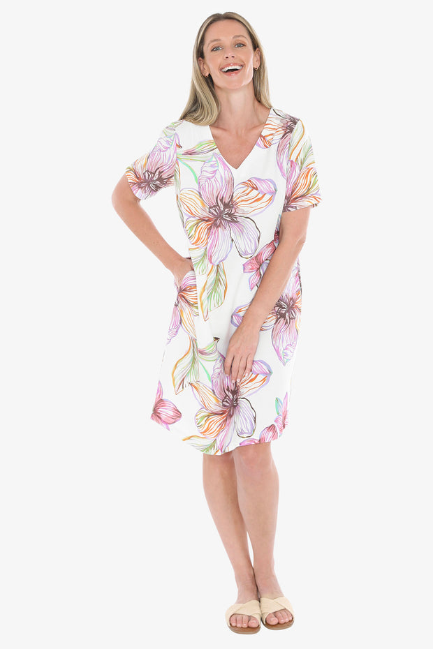 JUMP - Multi Floraline Dress - 596J5148A