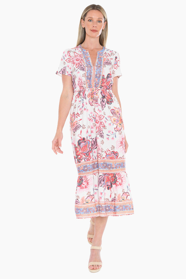 JUMP - Multi Sweet Iris Dress - 596J5156A
