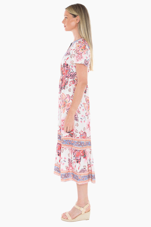 JUMP - Multi Sweet Iris Dress - 596J5156A