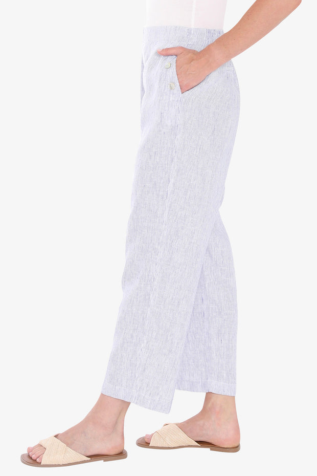 JUMP - Blue/White Core Stripe Pant - 596J7116A