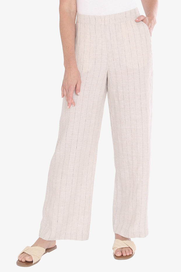 JUMP - Natural Pinstripe Pant - 596J7120A