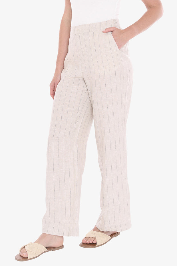 JUMP - Natural Pinstripe Pant - 596J7120A