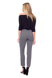 UP! PANTS - Weave Techno Slim Ankle Pant - 67909