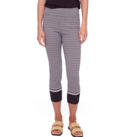 UP! PANTS - Border 25" Techno Crop Pant - 68113