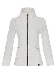 DOLCEZZA - Knit Pattern Jacket in Off White 73206