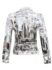 DOLCEZZA - Printed Knit Jacket - 74678