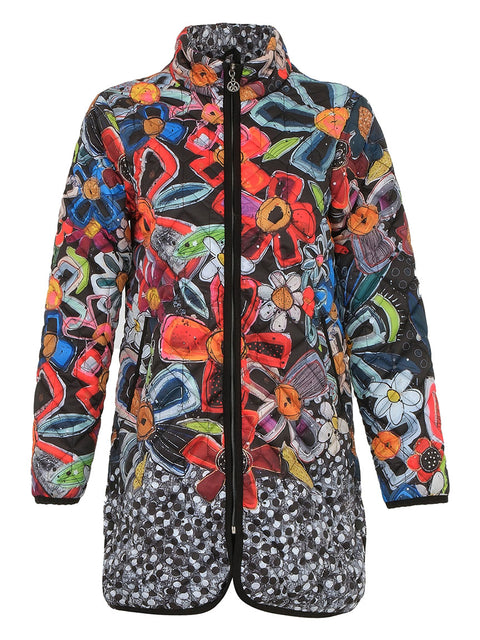 DOLCEZZA - Print Woven Coat - 74832